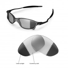 Walleva Transition/Photochromic Polarized Replacement Lenses for Oakley X Metal XX Sunglasses